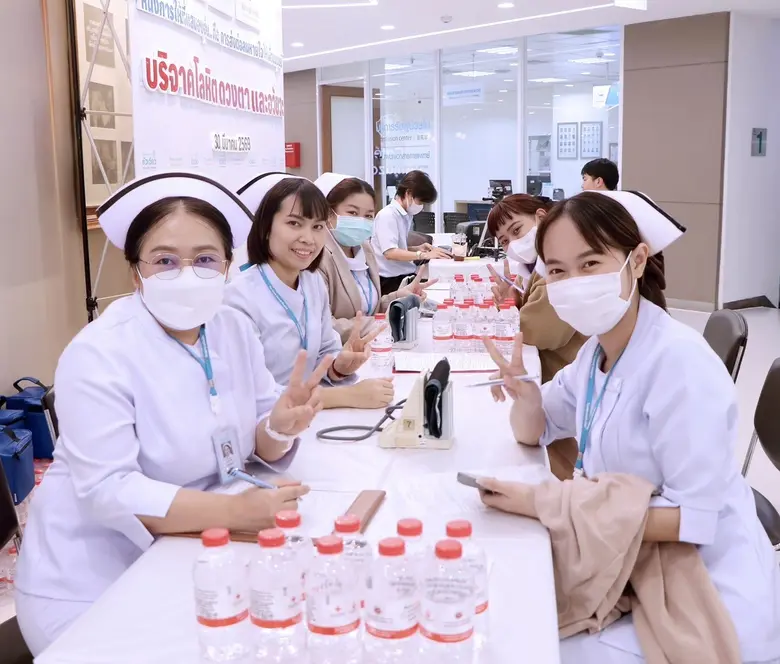 บริจาคโลหิต ดวงตา และอวัยวะ @หัวเฉียว