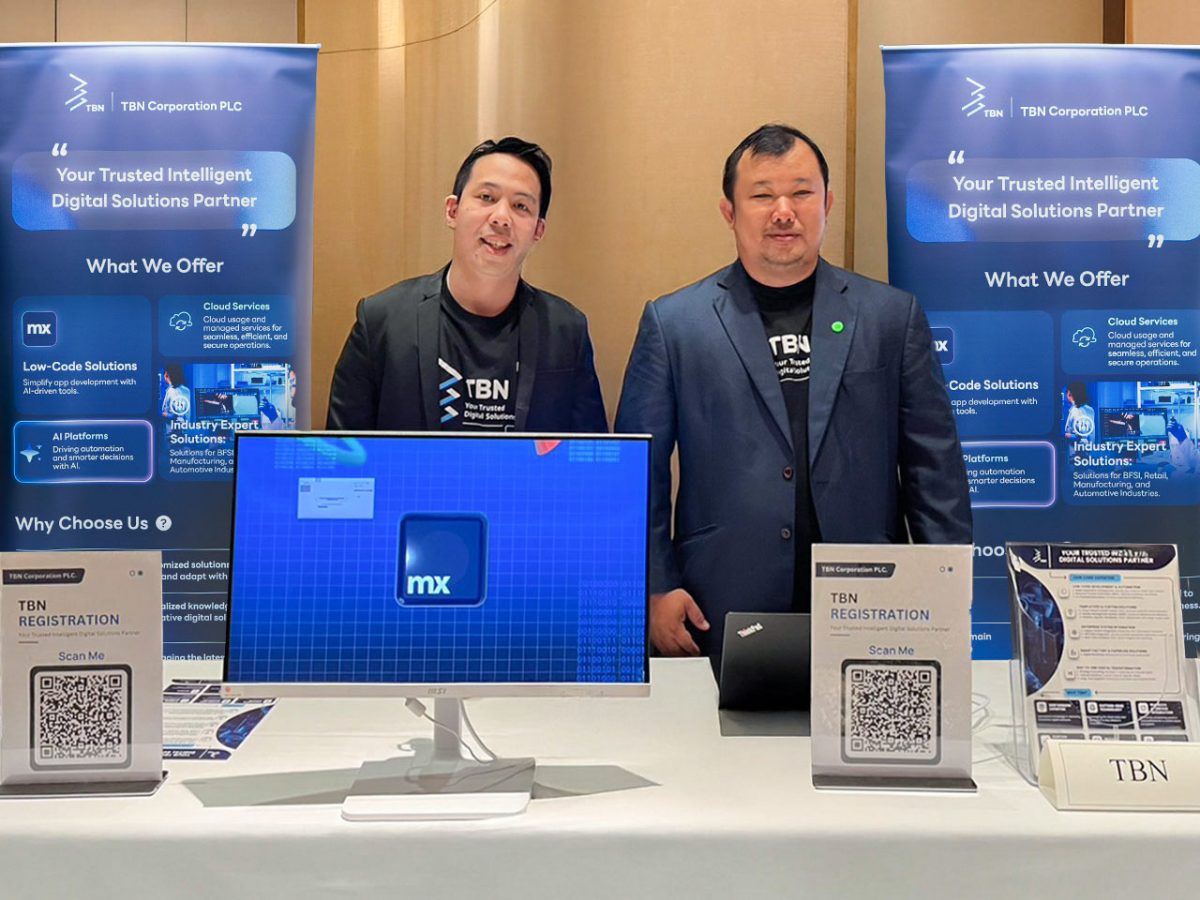 TBN ปลดล็อกความซับซ้อนในงาน "Make It Simple" โชว์ศักยภาพ Agentic AI บน Low-Code ปั้นโซลูชันที่ธุรกิจ "ใช้ได้จริง"