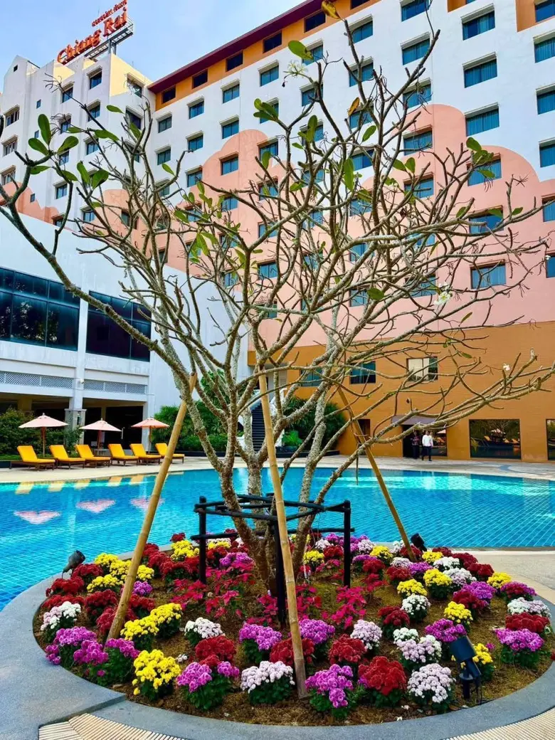 โรงแรมเฮอริเทจ เชียงราย โฮเทล แอนด์ คอนเวนชั่นชวนสัมผัสสงกรานต์เมืองเหนือ พักหรู เริ่มต้นเพียง 1,600 บาท พร้อมอาหารเช้า