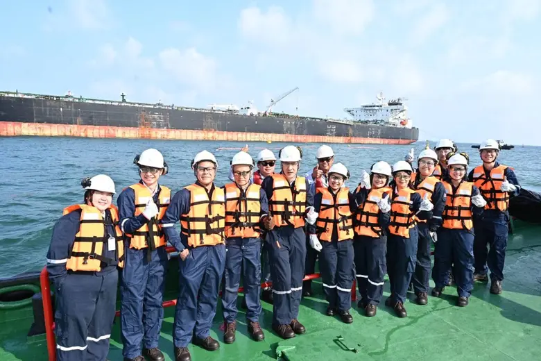 บางจากฯ แจ้งเรือขนส่งน้ำมันดิบจากตะวันออกกลางถึงท่าเรือโรงกลั่นน้ำมันบางจาก ศรีราชา ดำเนินการผลิตตามแผน เพื่อส่งมอบผลิตภัณฑ์ให้ผู้บริโภคอย่างต่อเนื่อง