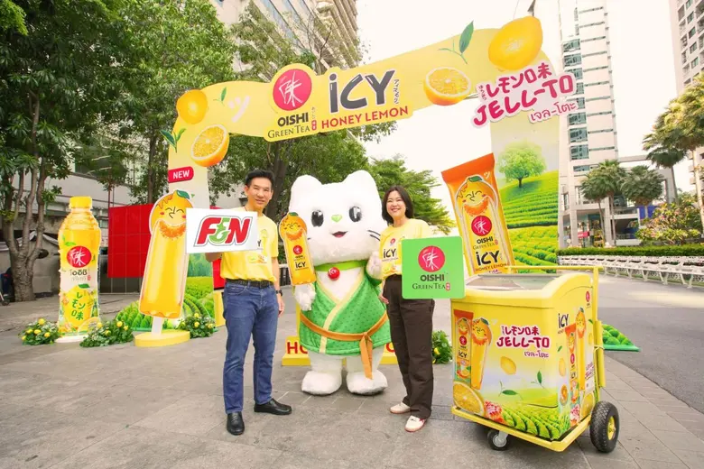 "โออิชิ กรีนที" จับมือ Magnolia ภายใต้ F&N รุกนวัตกรรมใหม่เขย่าซัมเมอร์! เปิดตัวไอศกรีม 'โออิชิ ไอซี่ เจล-โตะ น้ำผึ้งมะนาว' เสิร์ฟความฟิน x 2 ครั้งแรก