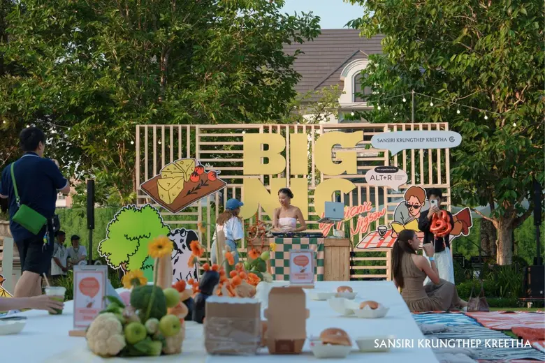 "Sansiri BIGNIC" ปรากฏการณ์ปิกนิกระดับโลก เปลี่ยนผืนผ้าให้เป็นงานศิลปะเชื่อมต่อทุกหัวใจที่แสนสิริกรุงเทพกรีฑา คอมมูนิตี้