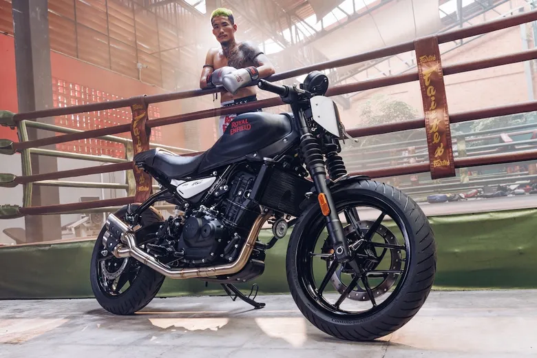Royal Enfield เปิดตัว 'Urban Striker' - โปรเจกต์คัสตอม Guerrilla 450 สุดดุดันสไตล์นักสู้