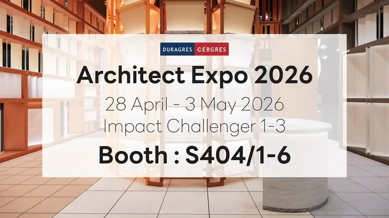 UMI GROUP ชวนอัปเดตเทรนด์วัสดุก่อสร้าง ในงาน "สถาปนิก'69" 28 เมษายน - 3 พฤษภาคม นี้