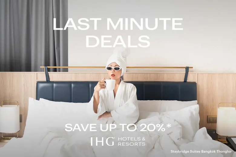 เปลี่ยนวันว่าง ให้เป็นวันพักผ่อนสุดคุ้ม กับโปร Last Minute Deals ที่โรงแรมสเตย์บริดจ์ สวีท แบงค็อก ทองหล่อ