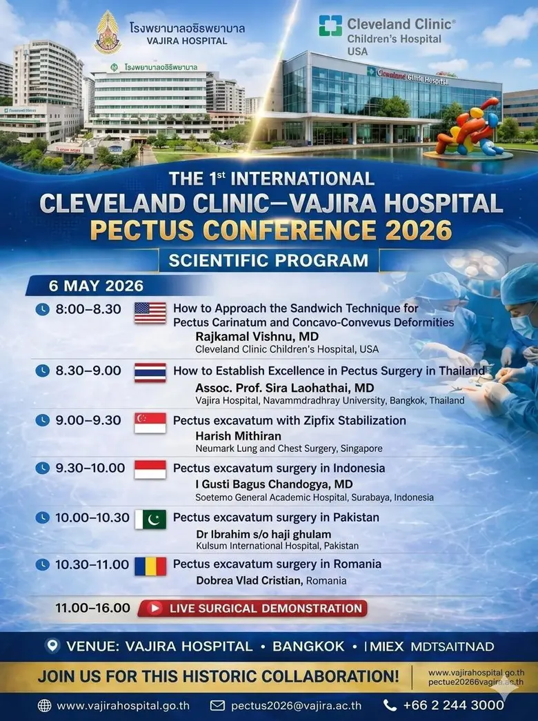 "อกบุ๋ม" ไม่ใช่แค่เรื่องความสวยงามแต่คือสุขภาพหัวใจและปอดที่ไม่ควรมองข้าม