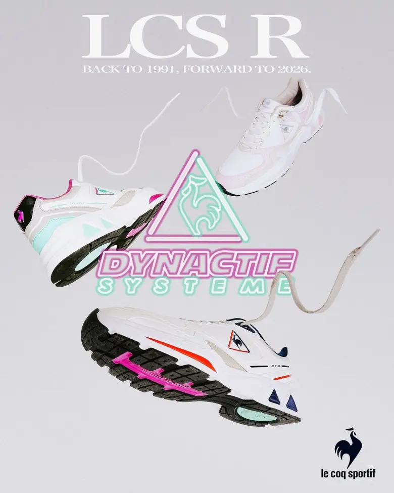 le coq sportif Thailand เปิดตัวรองเท้ารุ่นดังระดับตำนาน LCS R980 ฉลองครบรอบ 35 ปี ซีรีส์ LCS R พร้อมวางจำหน่ายแล้ว