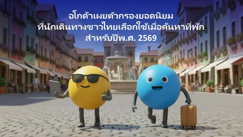 อโกด้าเผยตัวเลือกค้นหายอดนิยมประจำปี พ.ศ. 2569