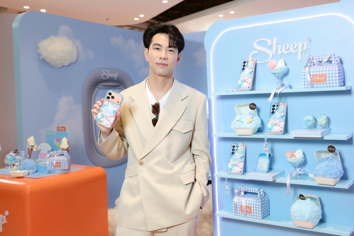 SHEEP เสิร์ฟกลยุทธ์คาแรกเตอร์มาร์เก็ตติ้ง เปิดคอลเลคชั่น Sanrio ปั้นตลาดแก็ดเจ็ตแฟชั่นรับ Gen Z พร้อมดึงพลังคู่จิ้น เติ้ล-เฟิร์สวัน เป็น Collection Presenter