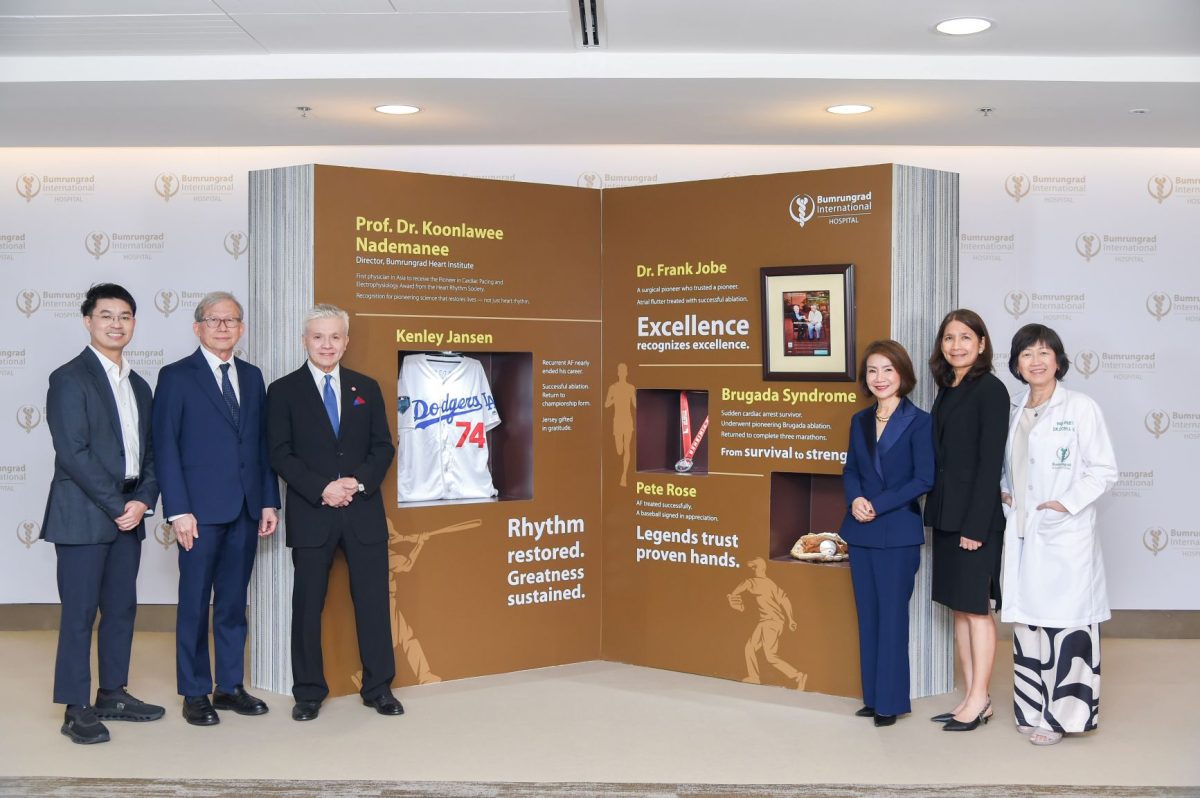 โรงพยาบาลบำรุงราษฎร์ ร่วมแสดงความยินดีกับ ศ.นพ.กุลวี เนตรมณี ในโอกาสได้รับการยกย่องเป็นผู้บุกเบิกด้านการกระตุ้นหัวใจและสรีรวิทยาไฟฟ้าหัวใจคนแรกในเอเชีย