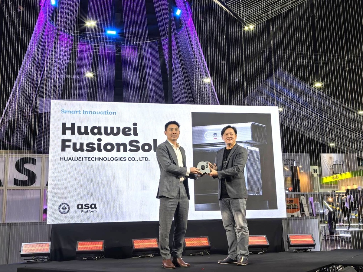 Huawei Digital Power คว้ารางวัล Smart Innovation จาก LUNA S1 แบตเตอรี่กักเก็บพลังงานอัจฉริยะ บนเวที ASA Platform Selected Materials 2026 ในงานสถาปนิก'69