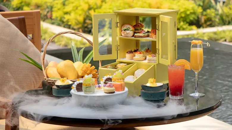 A Tropical, Thai Mango Heritage Afternoon Tea at Four Seasons Resort Chiang Mai