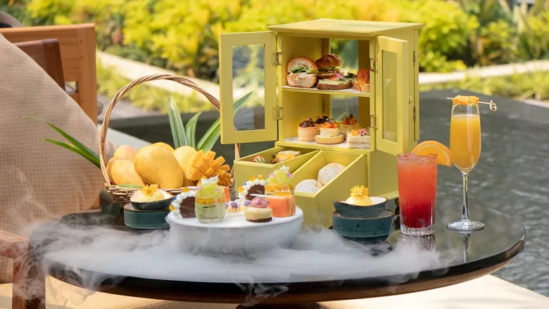 A Tropical, Thai Mango Heritage Afternoon Tea at Four Seasons Resort Chiang Mai