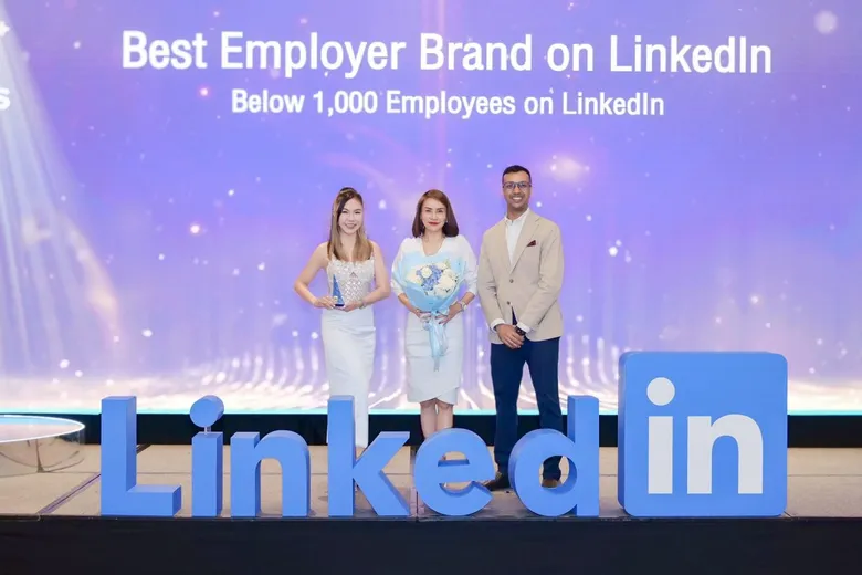 กลุ่มธุรกิจเรเว่ คว้ารางวัล Best Employer Brand on LinkedIn จากเวที LinkedIn Talent Awards 2025