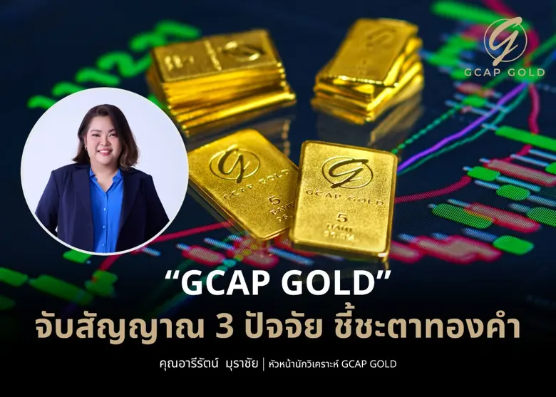 "GCAP GOLD" จับสัญญาณ 3 ปัจจัย ชี้ชะตาทองคำ