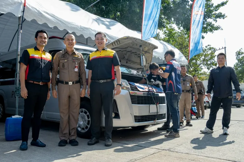 COCKPIT x LIQUI MOLY Launch "Love Your Car, Save Your World" with Free Injector Cleaning for Police Vehicles in Chonburi