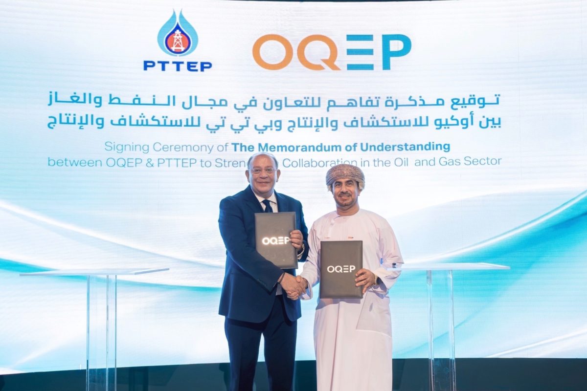 PTTEP and Oman's OQEP partner to strengthen upstream oil and gas cooperation