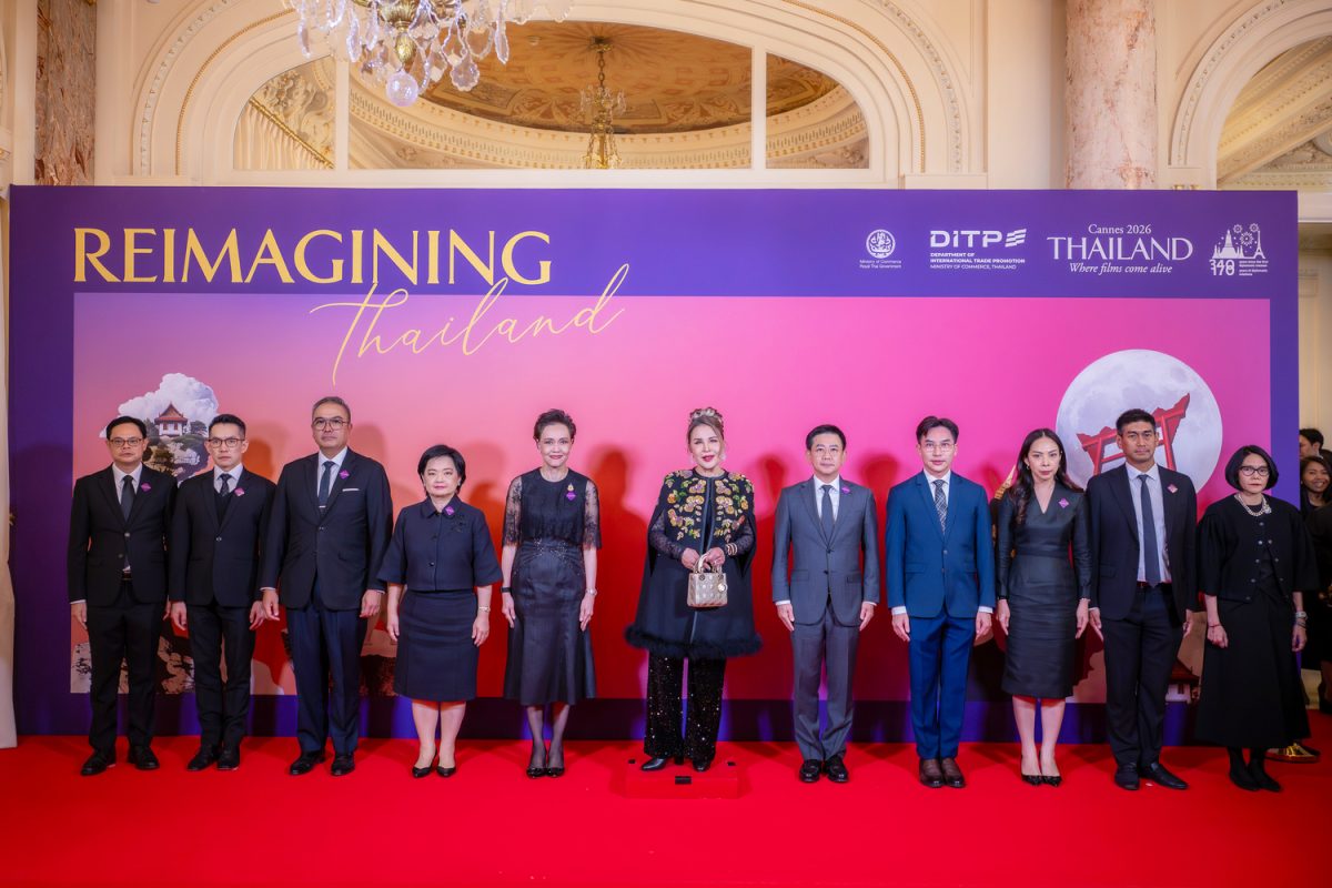 "Thai Night Cannes 2026" ชูวิสัยทัศน์ "Reimagining Thailand" ยกระดับประเทศไทยจากจุดหมายกองถ่ายโลก สู่พันธมิตรคอนเทนต์แห่งอนาคต