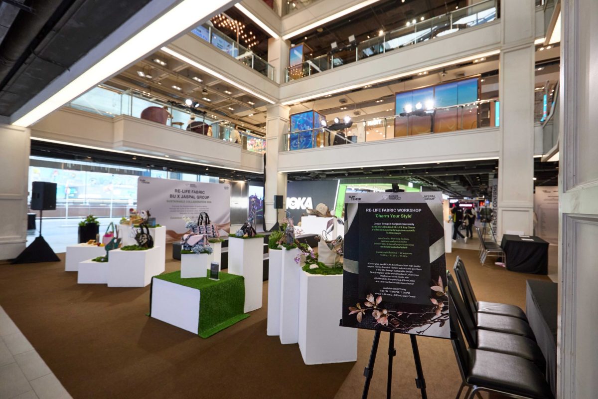 Jaspal Group and Bangkok University Showcase "RE-LIFE FABRIC", Transforming Quality Surplus Fabrics into Creative Bag Designs by Young Talents