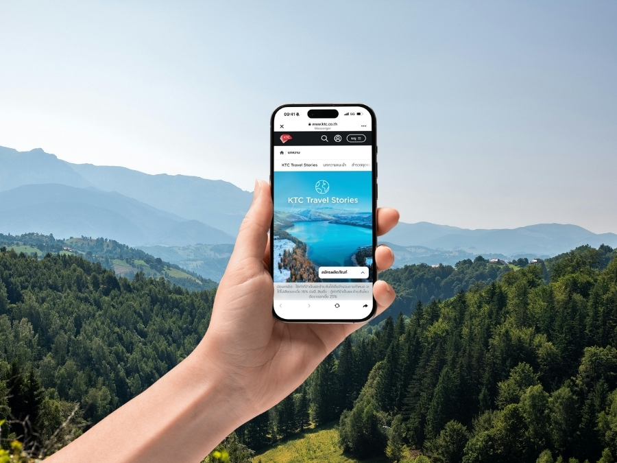 เคทีซีเปิด "Travel Stories" รวมเรื่องเล่าจากนักเดินทางตัวจริง เปลี่ยนทุกทริปให้ "มากกว่าแค่การเดินทาง"