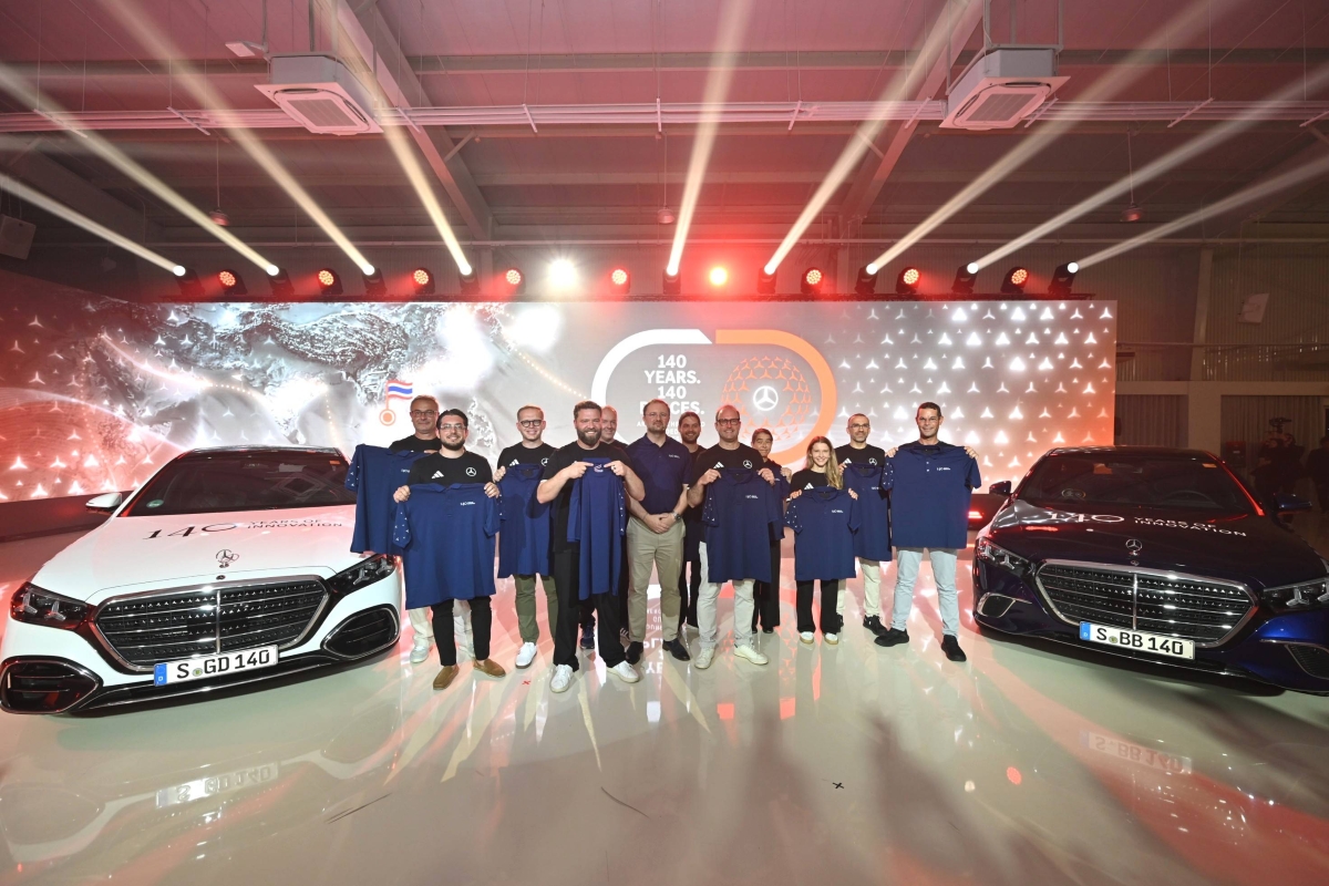 เมอร์เซเดส-เบนซ์ ต้อนรับ The new S-Class ในคาราวานระดับโลก "140 Years. 140 Places." ปักหมุดประเทศไทยสู่จุดหมายหลักของแคมเปญเฉลิมฉลองแห่งปี ซึ่งครอบคลุม 6 ทวีปทั่วโลก