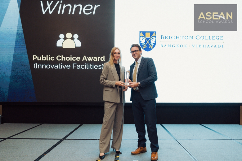 Brighton College Bangkok Vibhavadi Receives Public Choice Award for Innovative Facilities at the ASEAN School Awards 2026