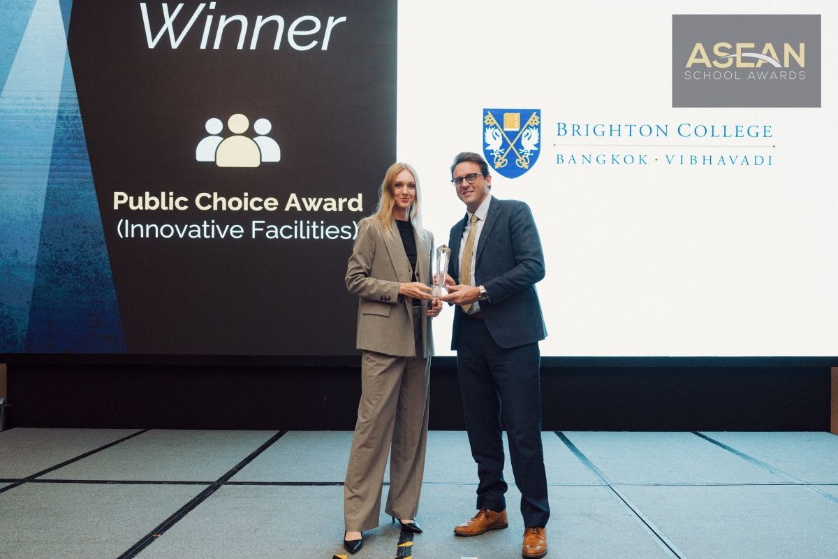 Brighton College Bangkok Vibhavadi Receives Public Choice Award for Innovative Facilities at the ASEAN School Awards 2026