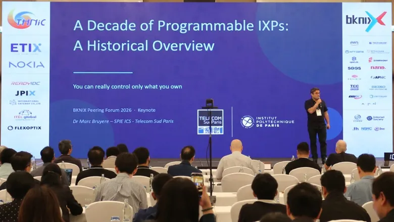 BKNIX Peering Forum 2026 ต้อนรับชุมชนอินเทอร์เน็ตจากทั่วโลก ยกระดับการเชื่อมต่อและความมั่นคงของโครงสร้างพื้นฐานดิจิทัลในภูมิภาค