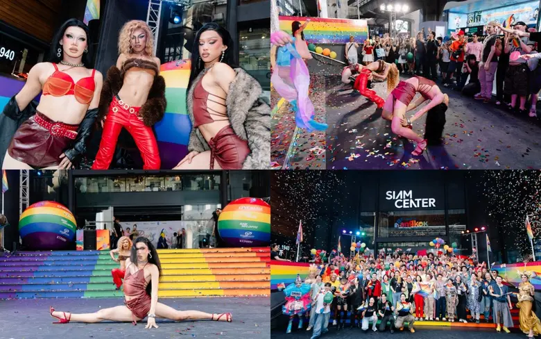 นึกว่า FLO บุกกรุงเทพฯ! เต้น "Leak It" ใส่สุดทุกท่ากลางสยาม เหล่า Drag Queens เอาใจแฟนคลับแบบเริ่ด ๆ ในงาน Bangkok Pride Parade 2026
