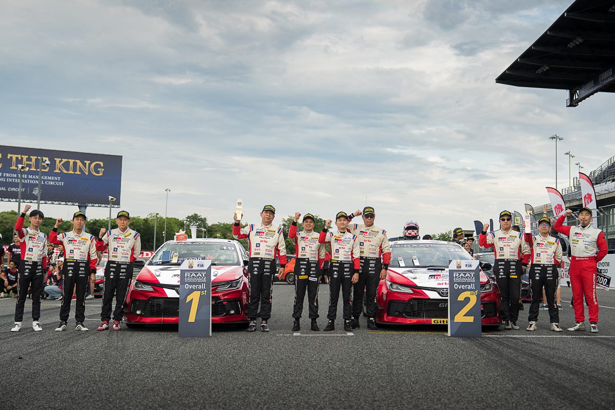 'TOYOTA GAZOO Racing Thailand โชว์แกร่งผงาดศึกมาราธอน RAAT Endurance เปิดฤดูกาล 2026