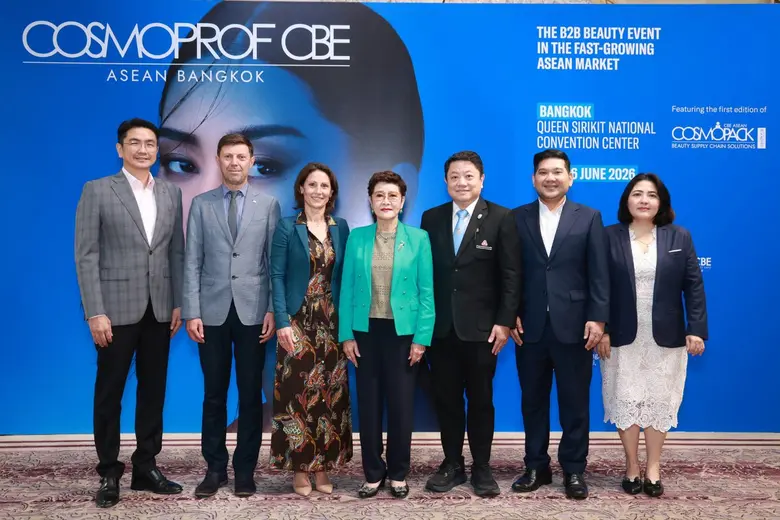 "COSMOPROF CBE ASEAN 2026" ตอกย้ำเวทีความงามระดับโลก เปิดประตูธุรกิจสู่ตลาดอาเซียนที่เติบโตอย่างรวดเร็ว