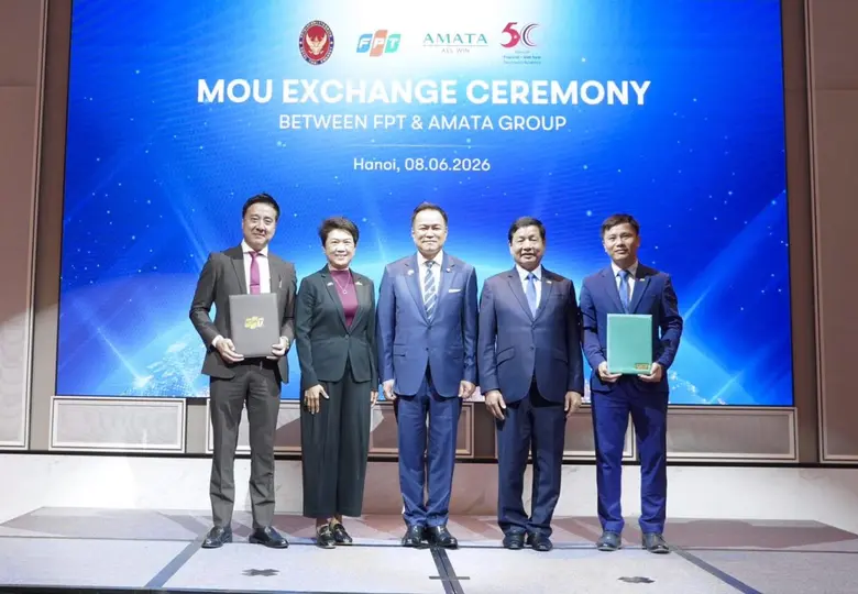 Amata and FPT Sign Strategic MOU, Witnessed by the Thai Prime Minister