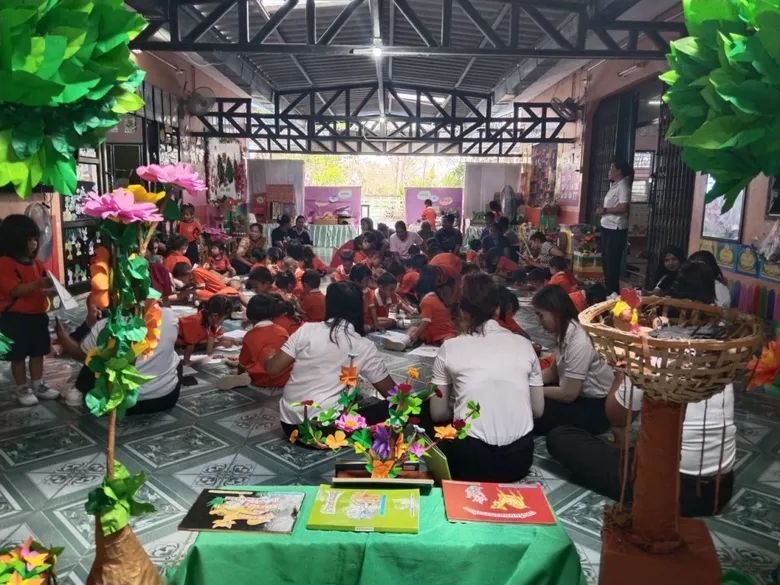 สสส.สานพลังบ้านยางขาคีม จ.พัทลุง จากหน้าจอสู่หน้าแม่ นำเด็กปฐมวัยให้ไกลจอ