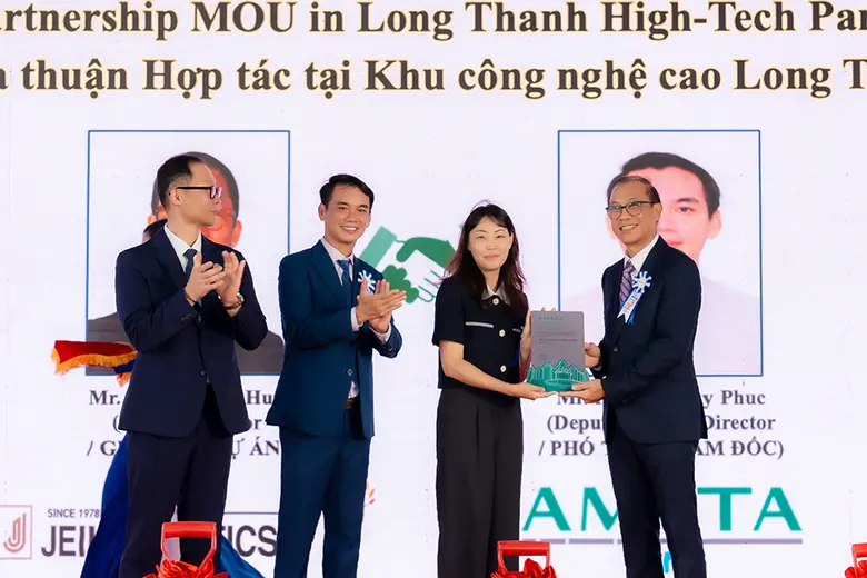 อมตะ วีเอ็น รับแรงหนุนทุนเกาหลีใต้ "JEIL Construction" ผูดศูนย์โลจิสติกส์แห่งใหม่ในอมตะซิตี้ ลองถั่น