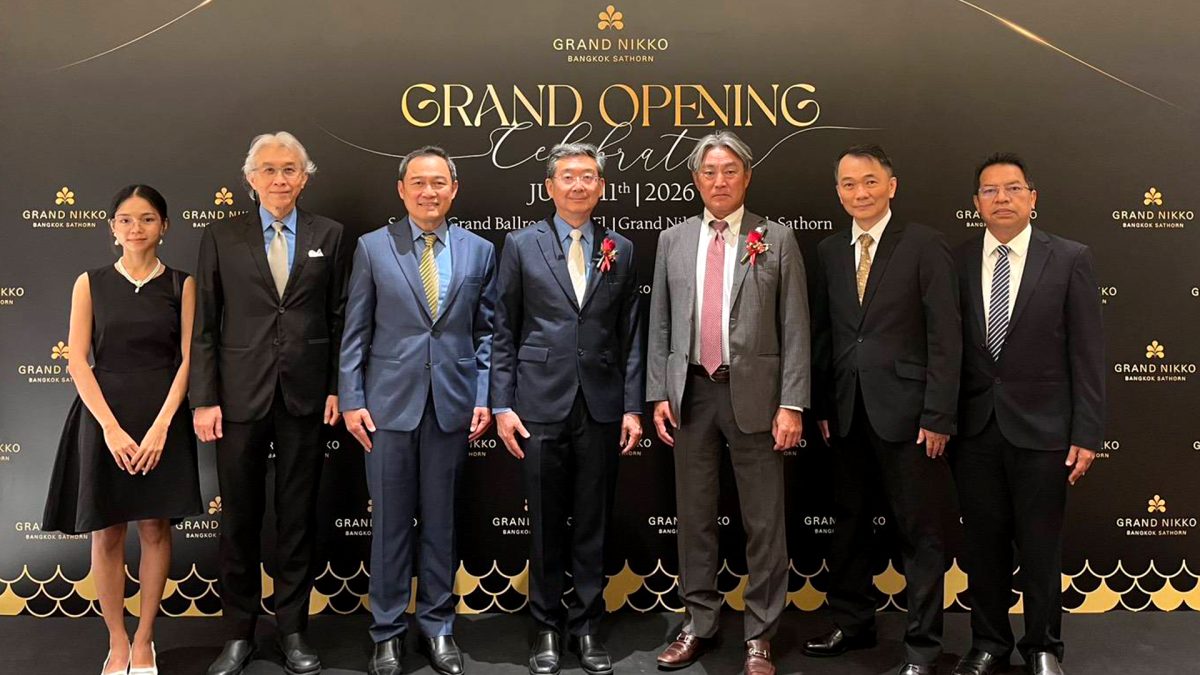 STI ร่วมฉลองความสำเร็จ Grand Nikko Bangkok Sathorn สะท้อนศักยภาพผู้นำบริหารโครงการระดับนานาชาติ