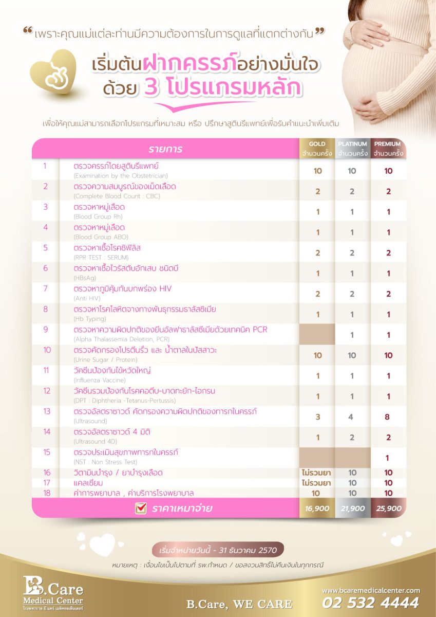 9 เดือนแห่งความรัก…ดูแลทุกก้าวของคุณแม่ เพื่อการเติบโตที่สมบูรณ์ของลูกน้อย