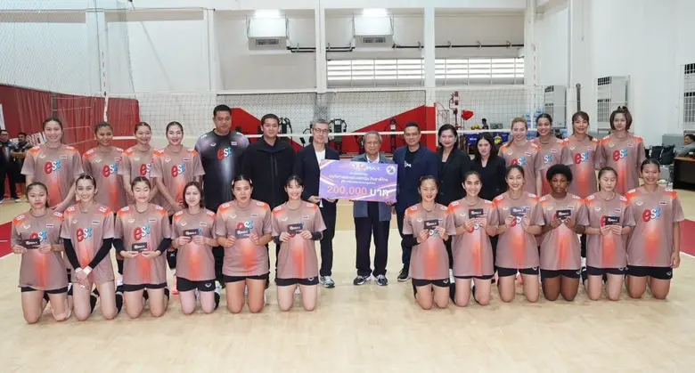 "พิชญ์ โพธารามิก" มอบ 1 ล้านบาทต่อแมตซ์ หนุนทัพลูกยางสาวไทยสู้ศึก VNL 2026 "JAS" ร่วมสนับสนุนการเตรียมความพร้อมนักวอลเลย์บอลหญิงทีมชาติไทย