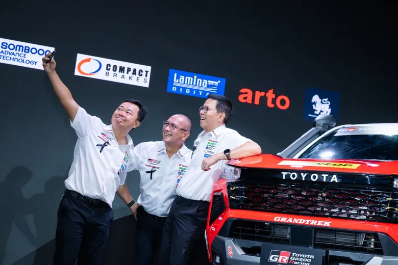 คอมแพ็ค เบรก เปิดเกมมอเตอร์สปอร์ตเต็มตัว ประเดิมสปอนเซอร์ Toyota Gazoo Racing Thailand 2026