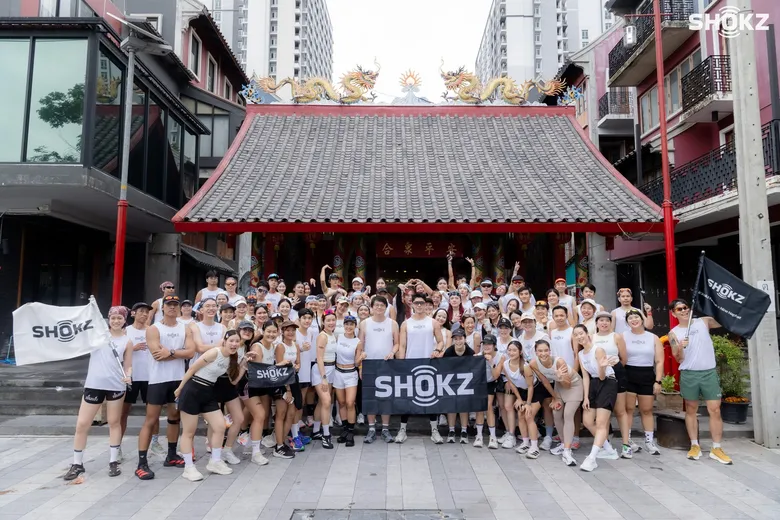 KOAN จุดพลังคอมมูนิตี้ผ่าน "Shokz Fan Run x Nine Naphat" ตอกย้ำผู้นำนวัตกรรมหูฟัง Open-Ear สำหรับสายแอ็กทีฟ