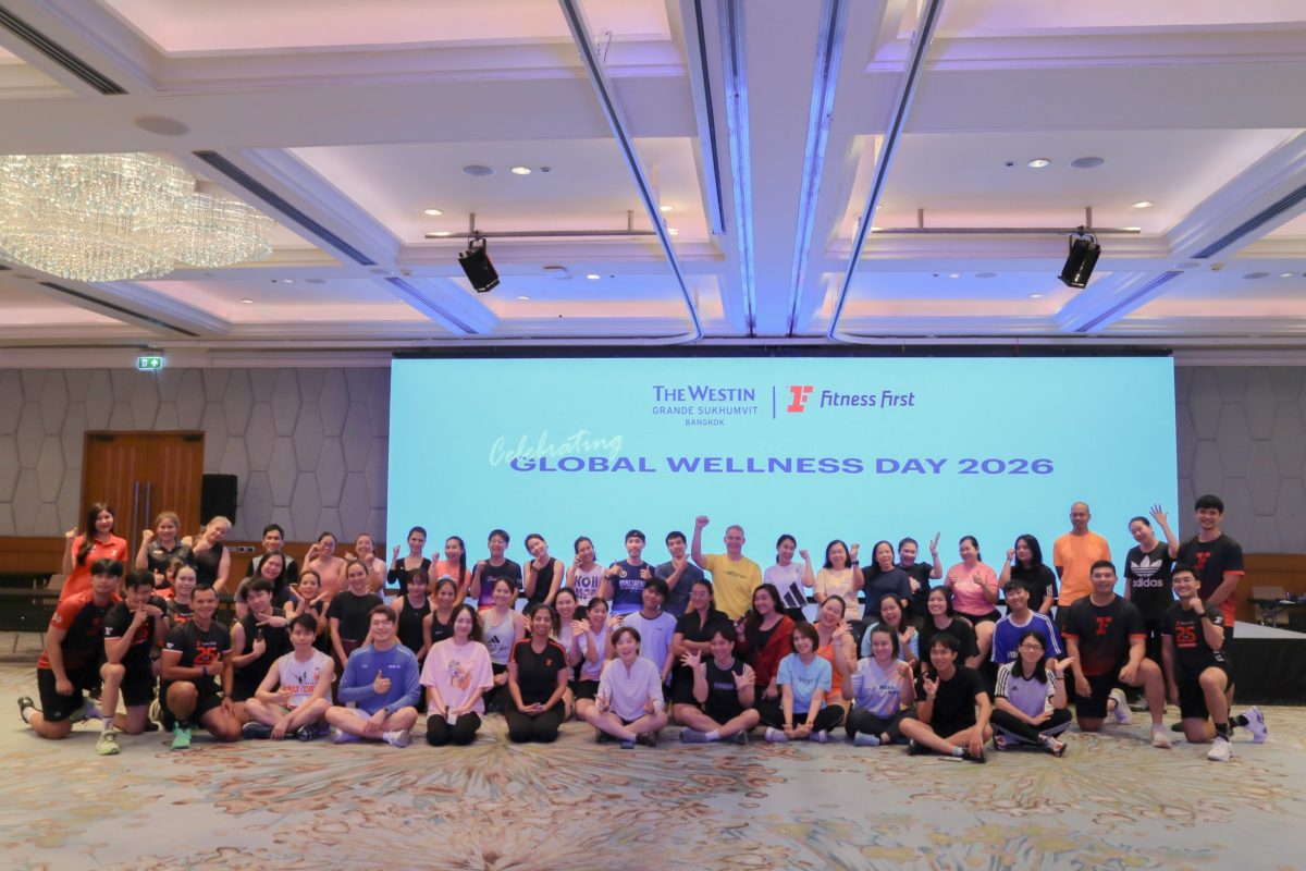 โรงแรม เดอะ เวสทิน แกรนด์ สุขุมวิท กรุงเทพ จับมือ Fitness First จัดกิจกรรม "Fit-Well Together" ฉลองวันสุขภาพโลก