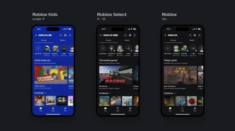 Roblox เปิดใช้งาน Roblox Kids และ Roblox Select ในไทย บัญชีรูปแบบใหม่ที่ปรับตามช่วงอายุ