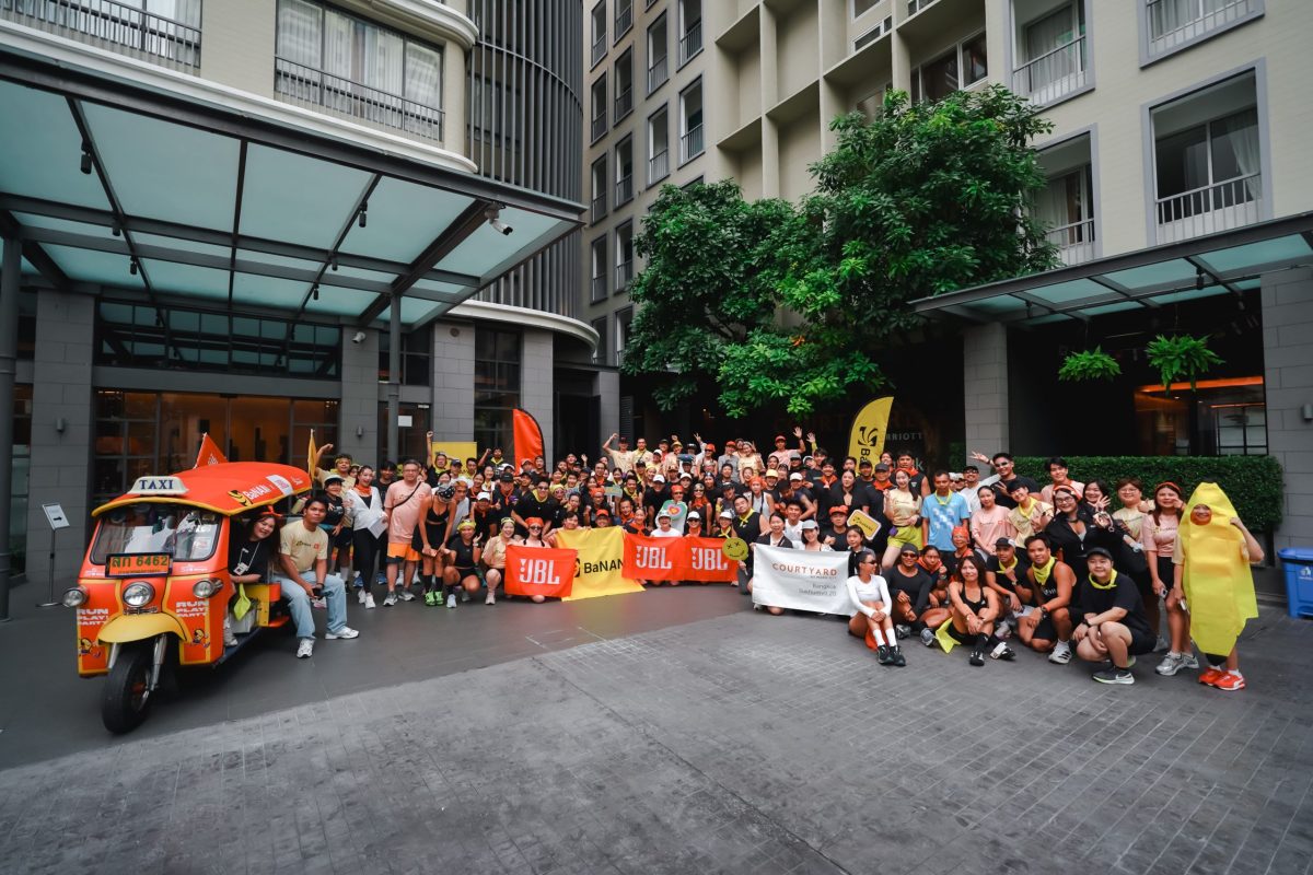Courtyard by Marriott Bangkok Sukhumvit 20 เติมเต็มเช้าวันพิเศษในงาน BaNANA x JBL Run.Play.Party.