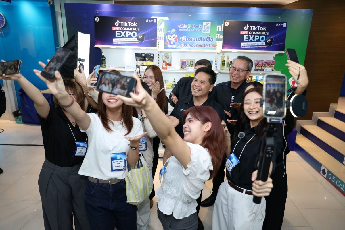 SME D Bank x TikTok ต่อยอดความสำเร็จ เปิดสตูดิโอไลฟ์คอมเมิร์ซกลางกรุง!