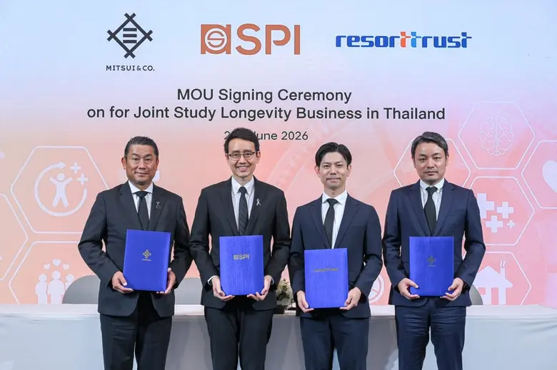 "SPI - Resorttrust - Mitsui" เตรียมบุกตลาดผลิตภัณฑ์เสริมอาหาร - ที่อยู่อาศัยผู้สูงอายุ ตอบรับเมกะเทรนด์สังคมสูงวัย