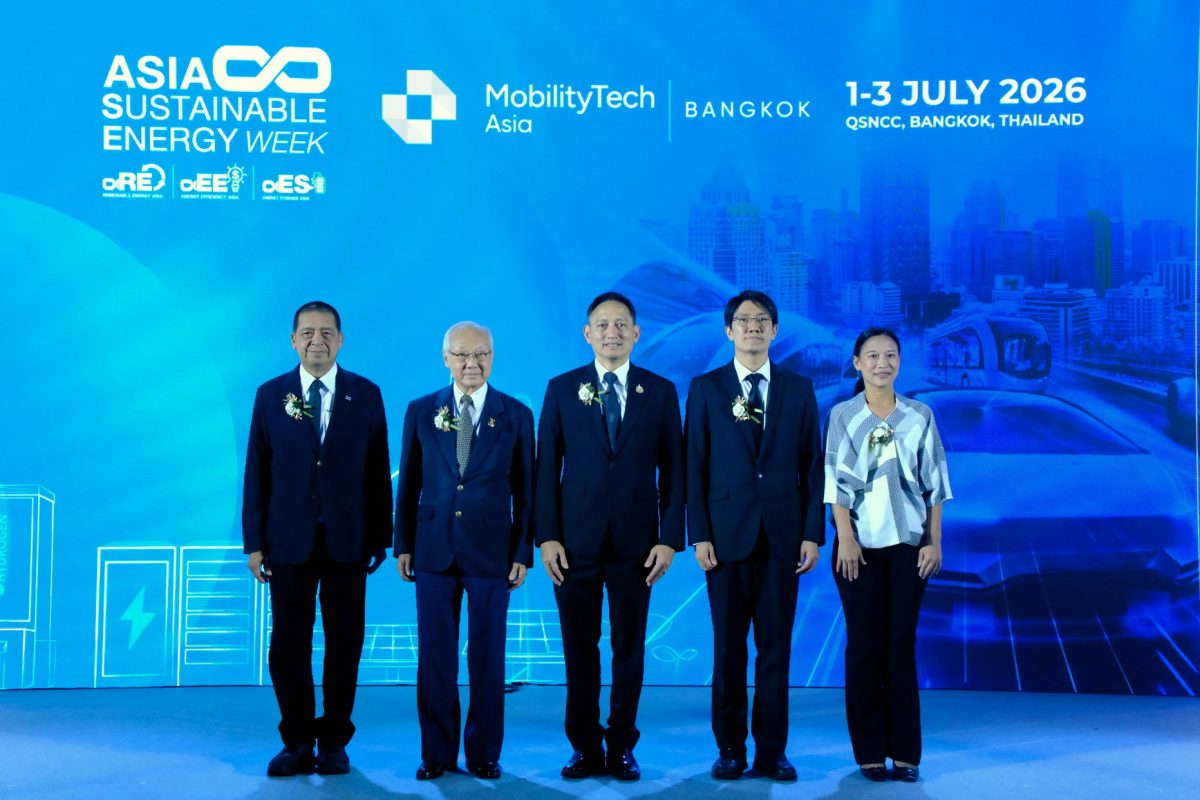 เปิดแล้ว! งานมหกรรมพลังงานยั่งยืนของเอเชีย ASIA Sustainable Energy Week 2026