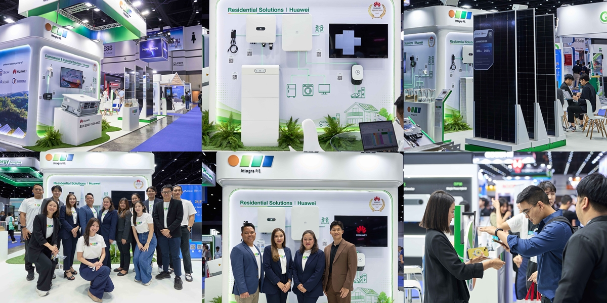 Integra R.E. ตอกย้ำบทบาท Trusted Energy Partner ยกระดับโซลูชันพลังงานสะอาดครบวงจร ในงาน ASIA Sustainable Energy Week 2026