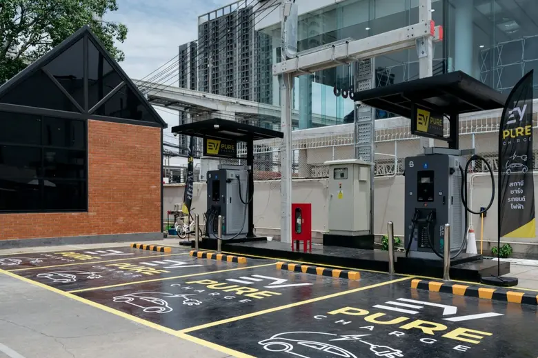 สเลย์ทริกซ์ จับมือ เพียวชาร์จ เปิด สถานี EV PURE CHARGE แจ้งวัฒนะ 43 ชูชาร์จเร็ว 180kW พร้อมโปร 6.5 บาท/kWh นาน 3 เดือน ผ่าน EleXA