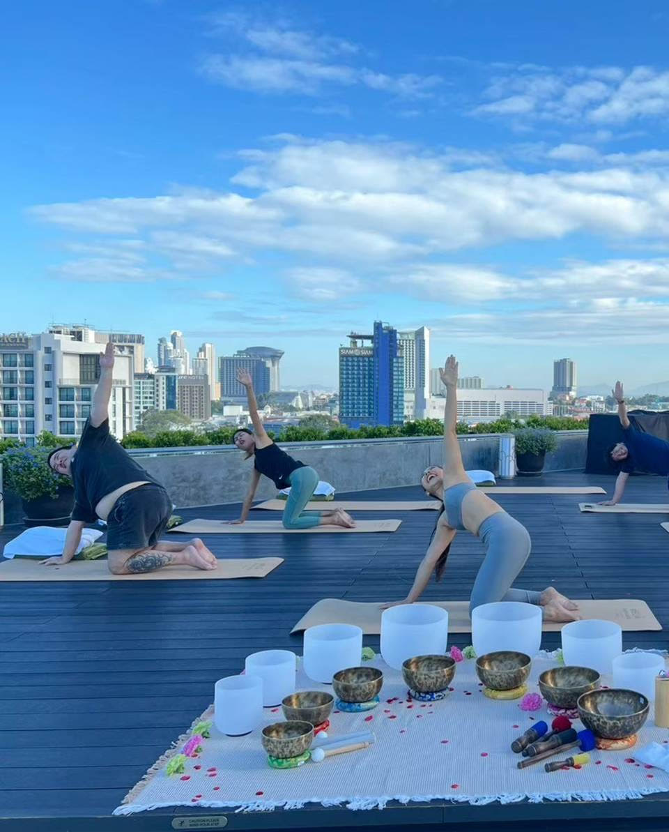 Hotel Launches Rooftop Sound Healing Experiences Above Gulf of Thailand