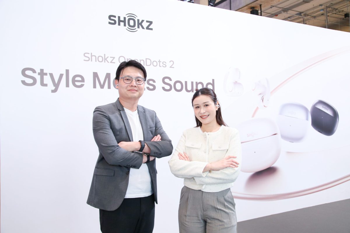 KOAN เปิดตัว SHOKZ OpenDots 2 ชูหูฟัง Open-Ear ดีไซน์ Clip-on ตอบโจทย์ไลฟ์สไตล์คนรุ่นใหม่