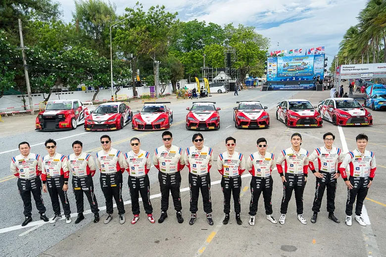 TOYOTA GAZOO Racing Thailand ระเบิดฟอร์มคว้าแชมป์ ฉลอง 40 ปี ศึก TSS ในบางแสน กรังด์ปรีซ์ฯ
